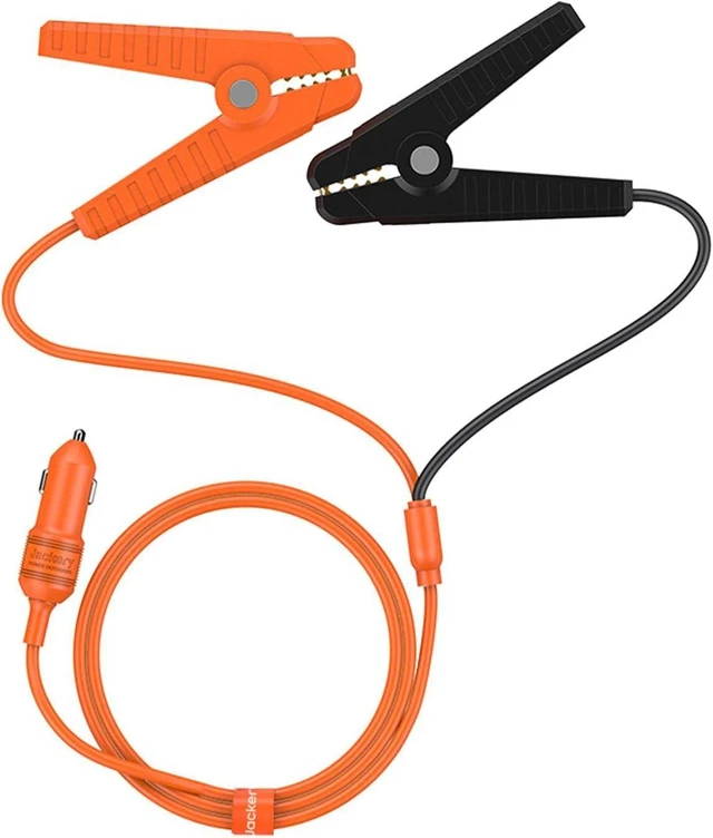 Main image of 12V Automobile Charging Cable, Cigarette Lighter Plug to Alligator Battery Clamps for Car Battery, for All Solar Generators Power Stations Except Explorer 160