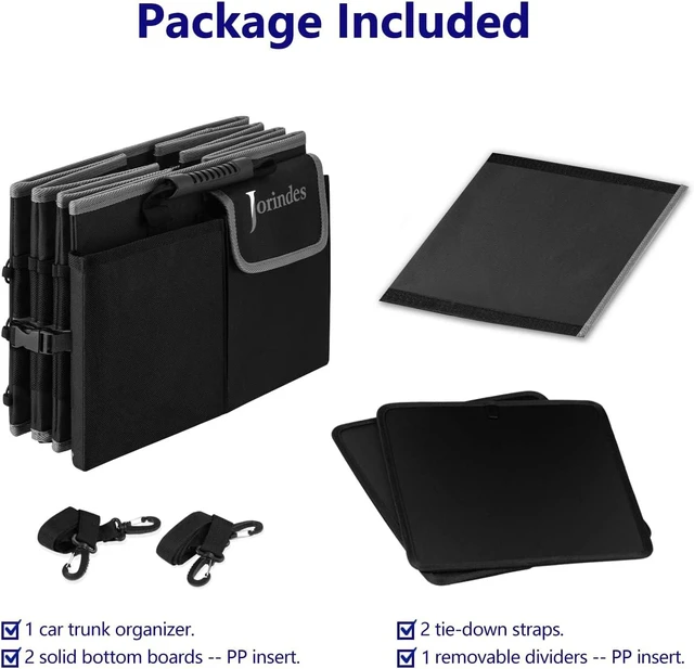 Alt view image 3 of 7 - Trunk Organizer and Storage with Built-In Insulated Leak Proof Cooler Bag