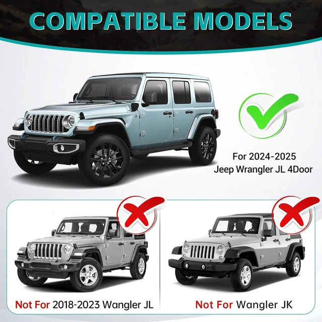 Alt view image 7 of 7 - Rear Trunk Organizer Tray Compatible with 2024 2025 Jeep Wangler JL JLU 4XE Rubicon Sahara 4 Door, Wheel Well Storage Box Cargo Organizer Accessories for Jeep Wangler JL (Left + Right)