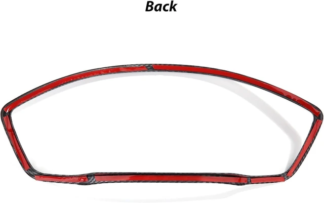Alt view image 7 of 7 - Interior Dash Board Trims for Honda Civic 2022-2026 -Red