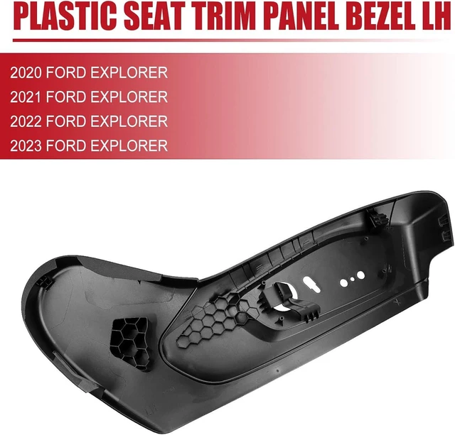 Alt view image 3 of 7 - Driver Seat Trim Panel Black for Ford Explorer MB5Z-7862187-EC