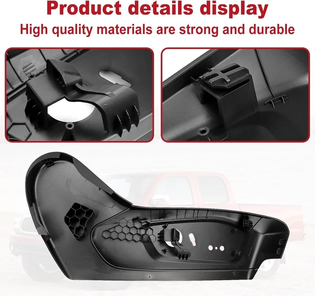 Alt view image 5 of 7 - Driver Seat Trim Panel Black for Ford Explorer MB5Z-7862187-EC