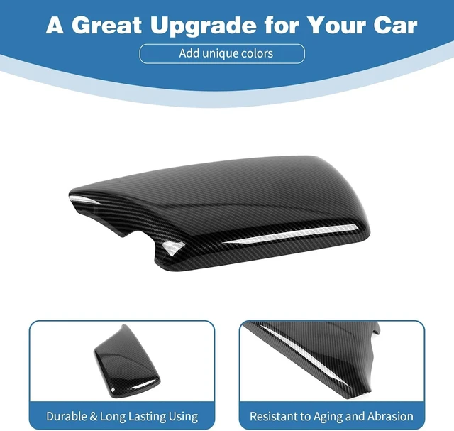 Alt view image 5 of 7 - Center Console Lid Armrest Cover Trim for Dodge Challenger 2015-2023
