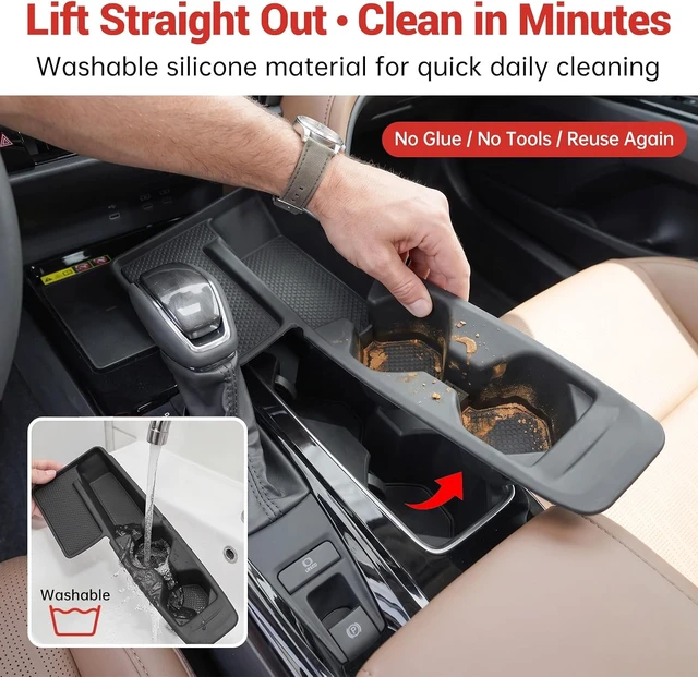 Alt view image 6 of 7 - Cup Holder Coaster Insert Fit for 2025-2026 Toyota Camry Accessories