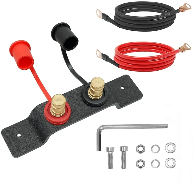 Main image of Remote Battery Jump Post, Battery Charging Jumper Terminal Relocation Kit