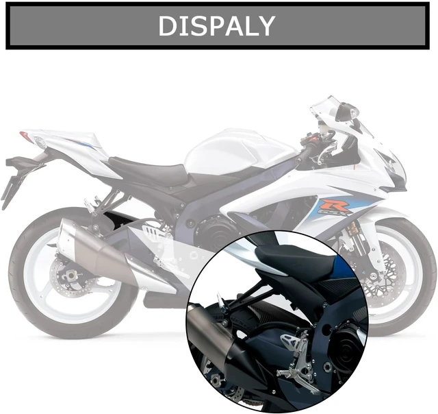 Alt view image 6 of 6 - Rear Fender Mudguard for GSXR 600 750 2006-2010 Carbon Fiber