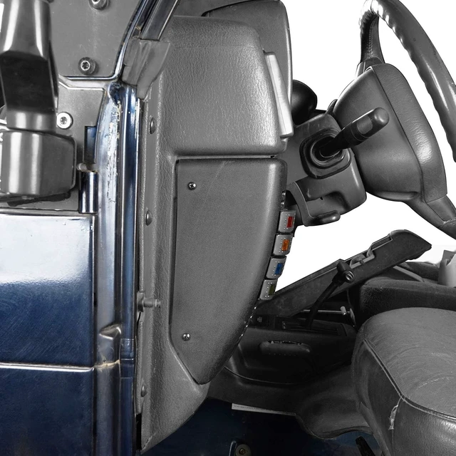 Alt view image 4 of 7 - TJ Wrangler Pillar Light Switch Pod Panel w/ 4X Rocker Switches for Jeep Wrangler TJ 1997-2006 - Driver Side