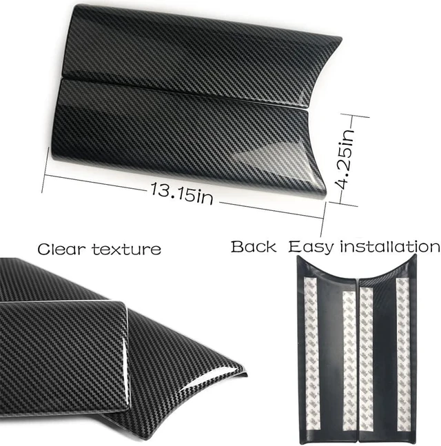 Alt view image 2 of 7 - Center Armrest Box Cover for Mercedes-Benz C GLC Class W205 X253