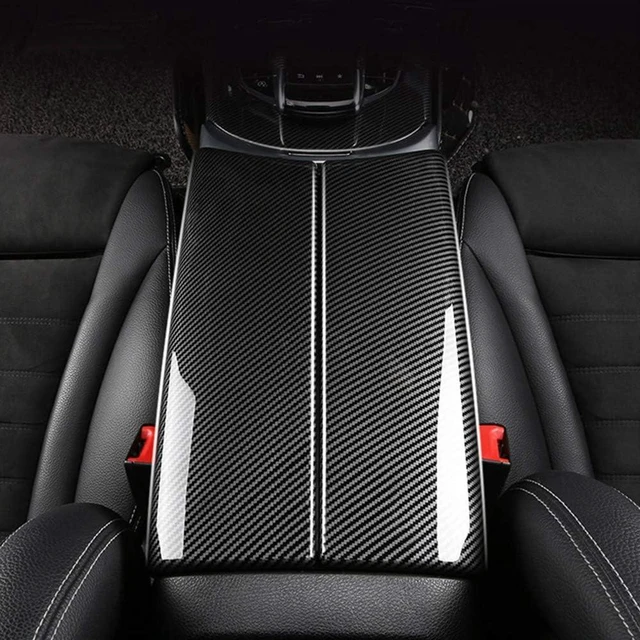 Alt view image 7 of 7 - Center Armrest Box Cover for Mercedes-Benz C GLC Class W205 X253