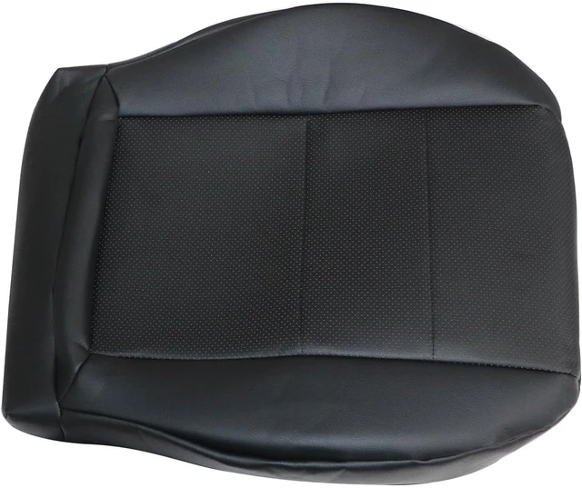 Alt view image 7 of 7 - Black Driver Side Bottom Replacement Microfiber Leather Seat Cover Compatible with Mercedes Benz C250 C300 C350 2008-2014, Compatible with Mercedes Benz GLK250 GLK280 GLK300 GLK350 2008-2015
