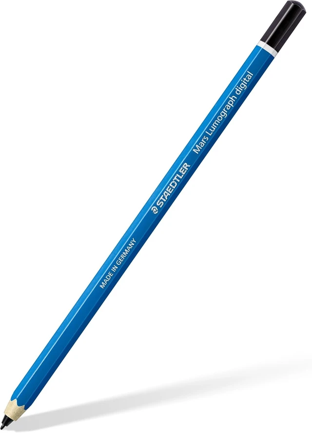 Alt view image 3 of 7 - Lumograph Digital Stylus Pen for Touchscreens: No Charging or Batteries, Real Pencil Feel & Grip, Works with Galaxy Tab, Kindle Scribe, Remarkable 2 & More, with 5 Replacement Nibs