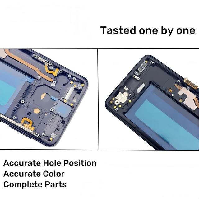 Alt view image 5 of 7 - TFT Galaxy S9 Screen Replacement for Galaxy S9 LCD Screen Touch Digitizer Display Pantalla with Frame Tool kit 5.8 inch SM-G960U G960F Black