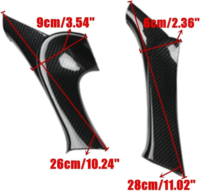 Alt view image 2 of 7 - 4Pcs Car Interior Door Armrest Panel Trim for Lexus is F 250 350 2006-2013