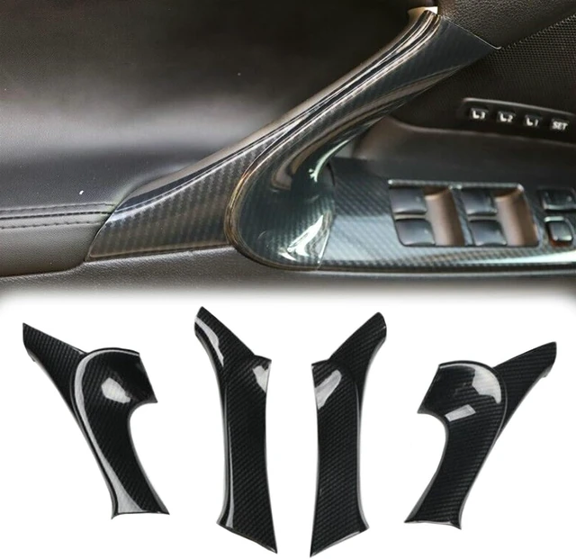 Alt view image 7 of 7 - 4Pcs Car Interior Door Armrest Panel Trim for Lexus is F 250 350 2006-2013