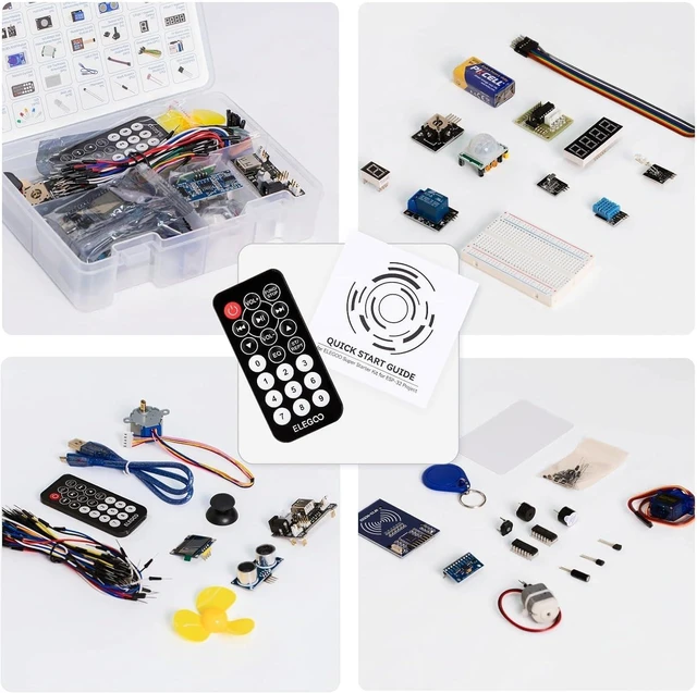 Alt view image 2 of 7 - ESP-32 Super Starter Kit with Tutorial Compatible with IDE