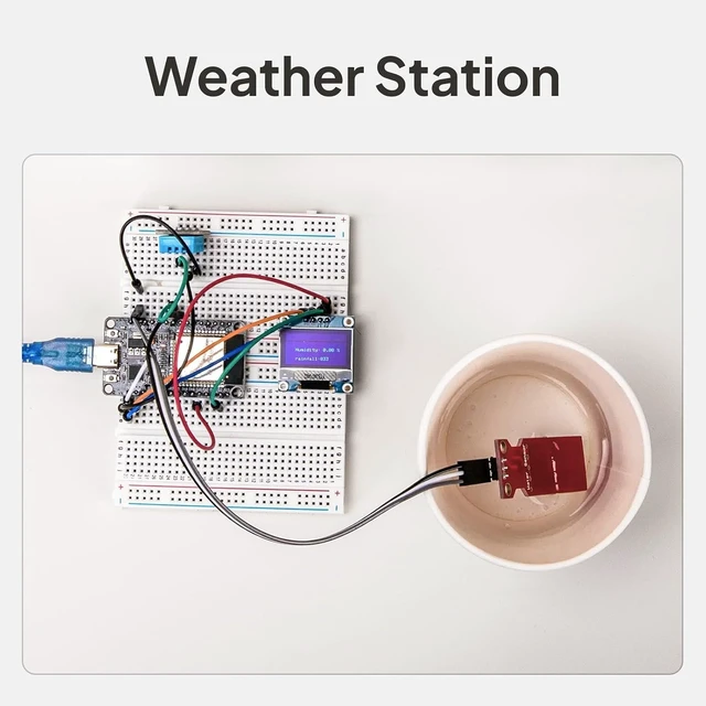 Alt view image 4 of 7 - ESP-32 Super Starter Kit with Tutorial Compatible with IDE