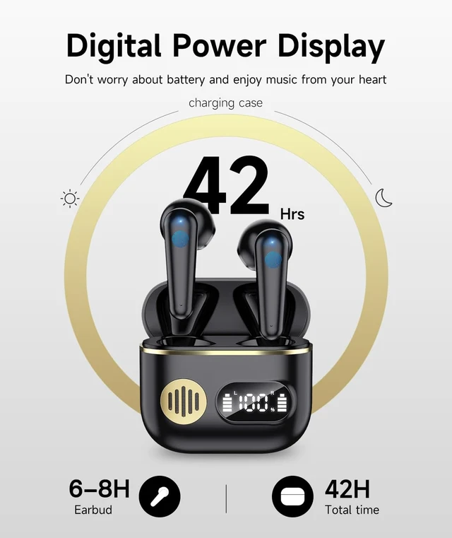 Alt view image 7 of 7 - Real Time AI Translation Earbuds 198 Languages No Subscription HIFI Sound