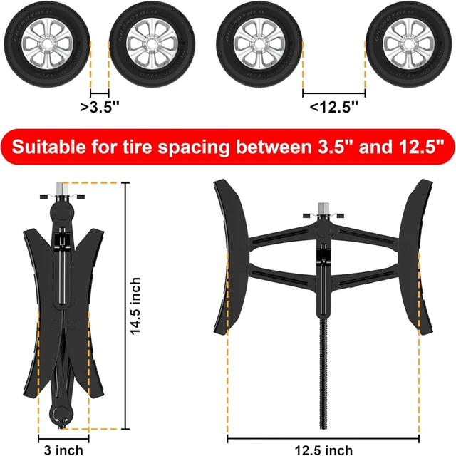 Alt view image 2 of 7 - Camper Wheel Chock Stabilizer 2 Sets, Heavy Duty X-Shaped Stabilizer