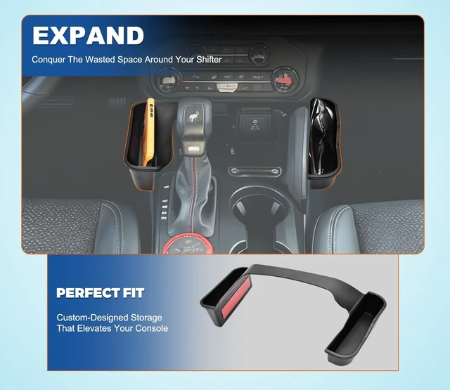 Alt view image 6 of 6 - 3 PCS Trunk Organizers for 2025 2026 Ford Bronco 4 Doors