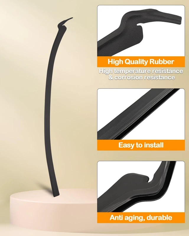 Alt view image 3 of 6 - Windshield Wiper Cowl Cover Trim Fit for Mini Cooper R55 R56 R57 2008-2015