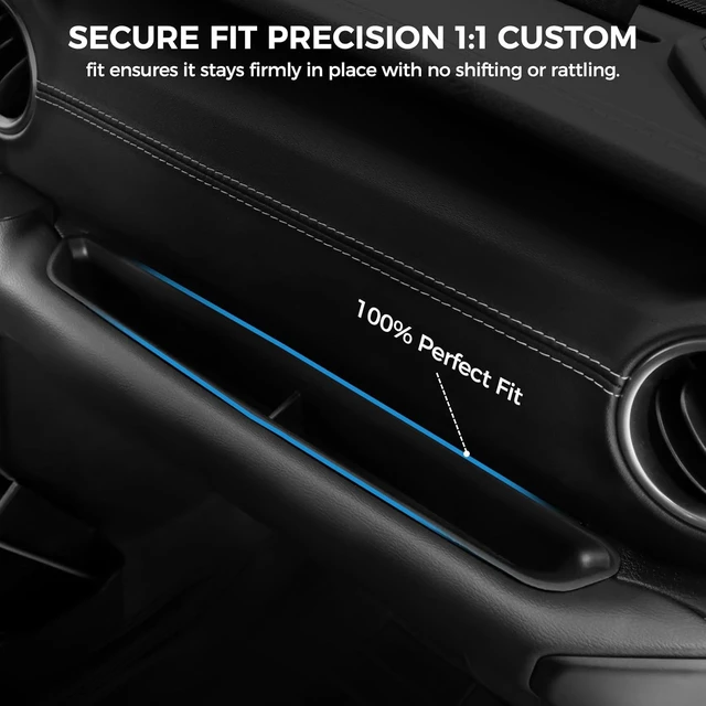 Alt view image 5 of 7 - Center Console Organizer for Jeep Wrangler & Gladiator 2018-2026