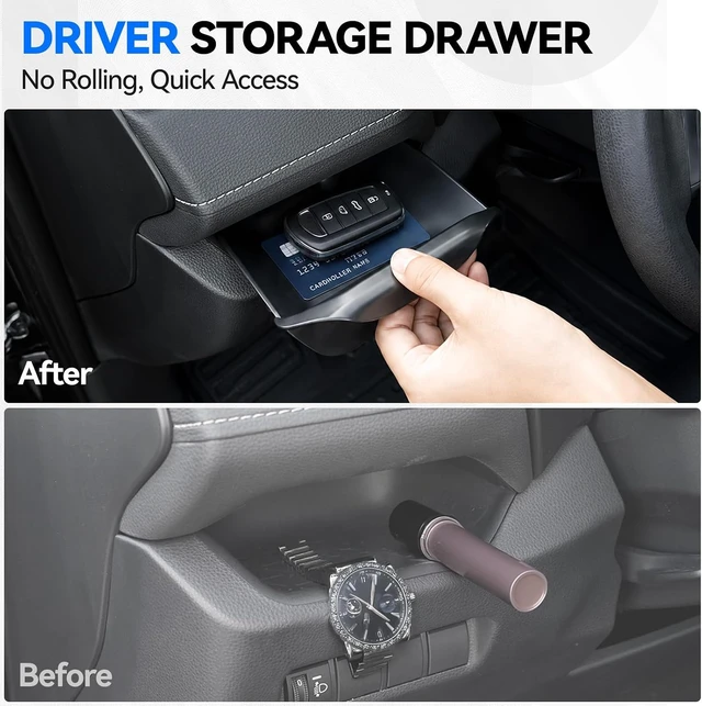 Alt view image 5 of 7 - Center Console Organizer for 2019-2025 Toyota RAV4 Accessories