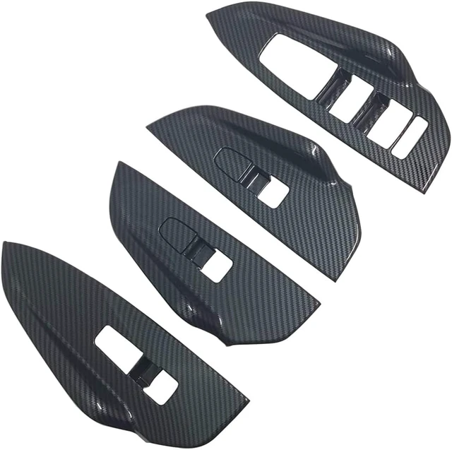 Alt view image 3 of 7 - Interior Door Window Switch Panel Cover Door Lock Control Button Trim for Kia K5 Accessories 2020 2021 2022 2023 2024 2025 North American Version