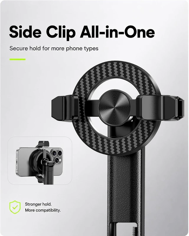Alt view image 4 of 7 - 72" Magnetic Phone Tripod & Selfie Stick Tripod with Remote