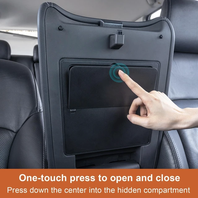 Alt view image 7 of 7 - 3-Piece Center Console Organizer Set for 2023-2026 Honda Pilot, 2024-2026 Honda Passport/Ridgeline Accessories, Armrest Hidden Storage Box & Divider ABS Material Interior Accessories