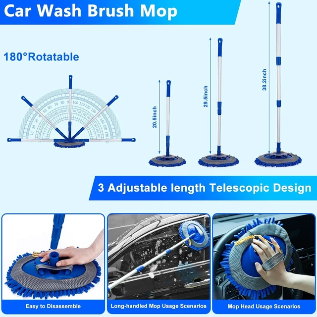 Alt view image 4 of 7 - Car Wash Kit with Foam Gun, Complete Car Detailing Kit 40 PCS