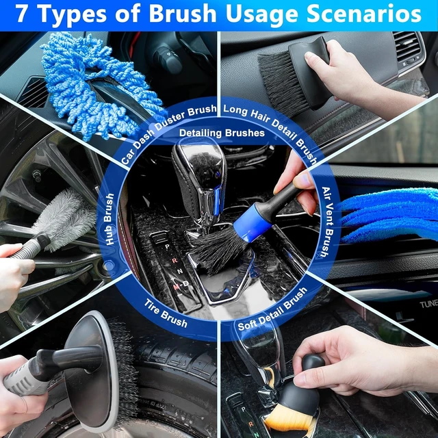 Alt view image 6 of 7 - Car Wash Kit with Foam Gun, Complete Car Detailing Kit 40 PCS