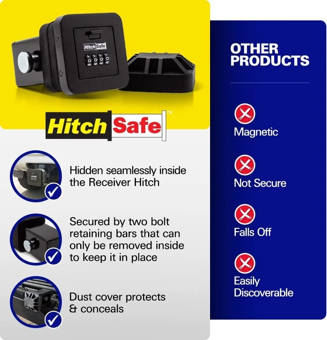 Alt view image 5 of 7 - HitchSafe Black HS7041 Replacement Drawer