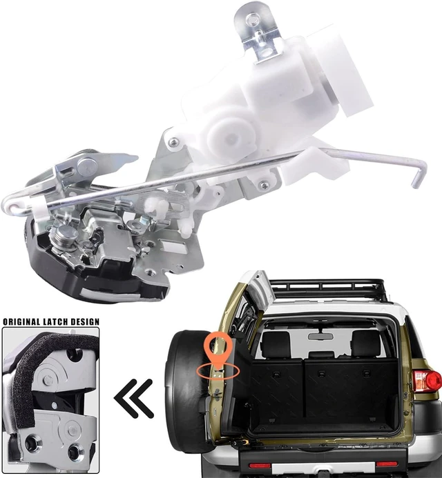 Main image of Rear Trunk Latch Tailgate Lock Actuator Compatible for Toyota FJ Cruiser 2007-2014, Liftgate Lock Replace 69110-35071, 69110-35070