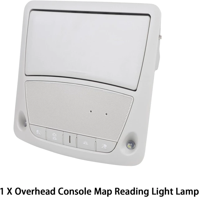 Alt view image 7 of 7 - Car Interior Overhead Console Map Reading Light Lamp Replaces 26430-C990D