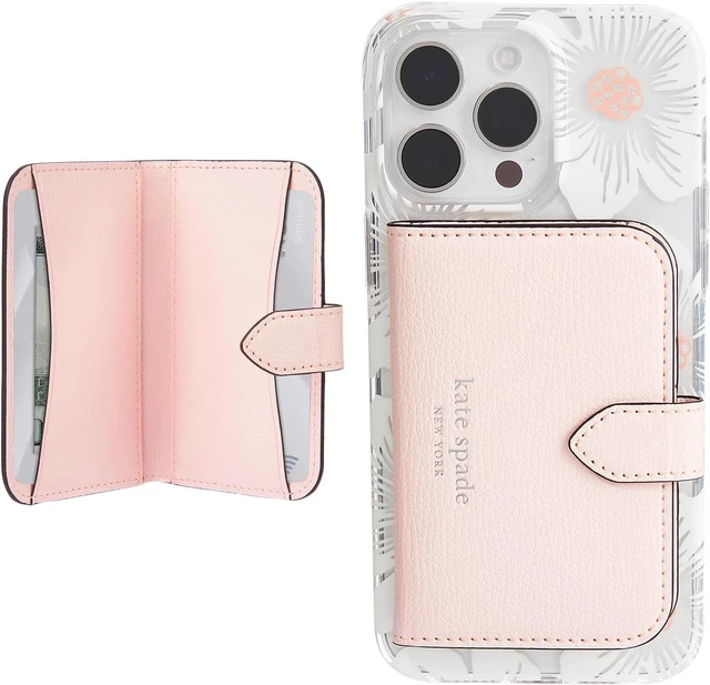 Main image of Morgan Magnetic Card Holder/Wallet - Chalk Pink