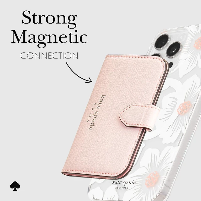 Alt view image 5 of 7 - Morgan Magnetic Card Holder/Wallet - Chalk Pink