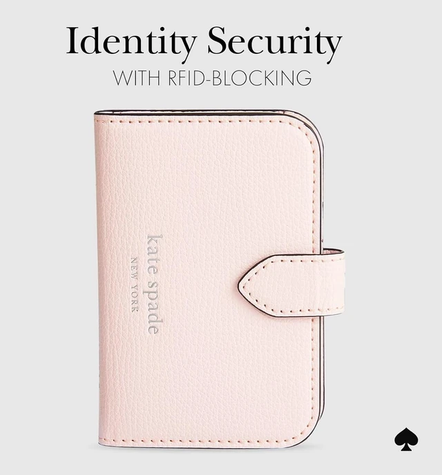Alt view image 7 of 7 - Morgan Magnetic Card Holder/Wallet - Chalk Pink