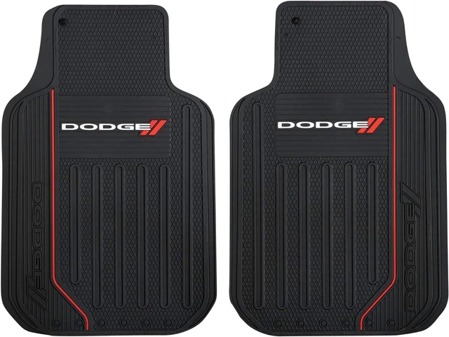 Main image of Elite 'Dodge' Automotive Floor Mat Set, (001468R01), Black
