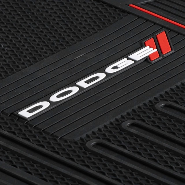 Alt view image 5 of 5 - Elite 'Dodge' Automotive Floor Mat Set, (001468R01), Black