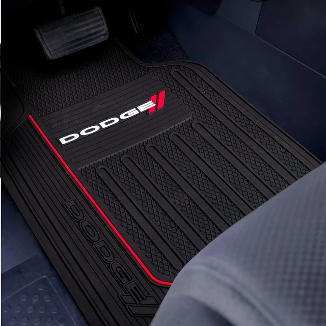 Alt view image 4 of 5 - Elite 'Dodge' Automotive Floor Mat Set, (001468R01), Black