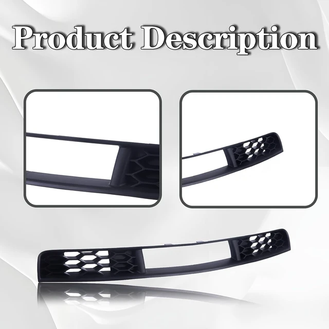 Alt view image 4 of 7 - Front Lower Bumper Grille Grill for 2005-2009 Ford Mustang Replacement