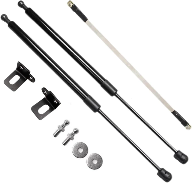 Main image of Lift Supports for Honda Accord 10th 2018-2023 Front Bonnet Hood Modify Gas Struts Shock Dampers Spring Rod 2PCS (Normal Black)