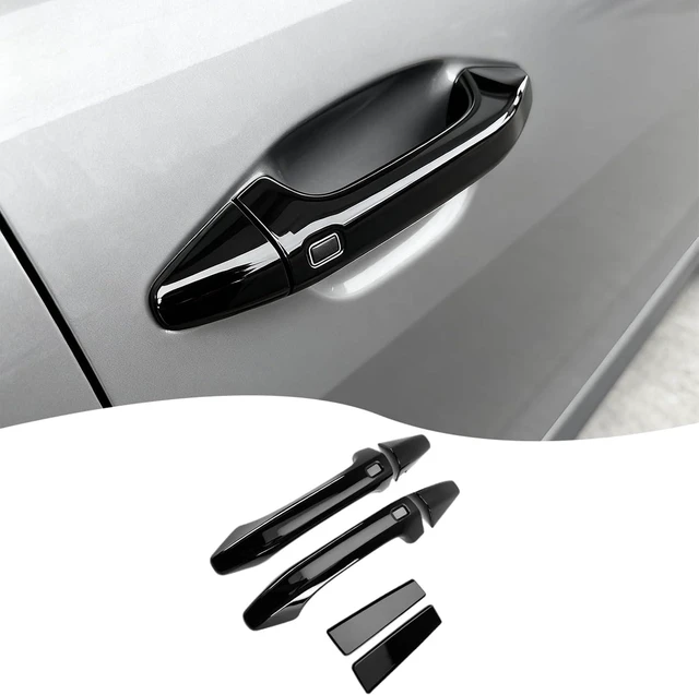 Main image of Car Exterior Door Handle Cover,for kia k4 2024 2025 2026,Car Exterior Door Handle Bowl Cover ProtectorCar Sport Accessories - Bright Black