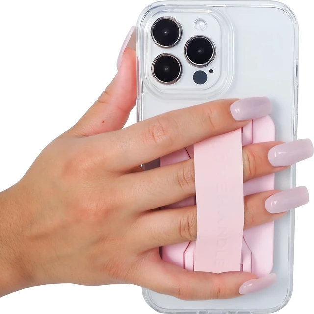 Alt view image 2 of 7 - PRO for MagSafe Phone Grip + Kickstand - Light Pink