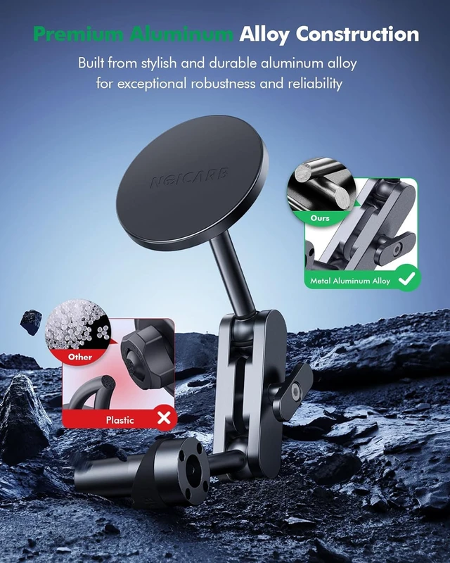 Alt view image 7 of 7 - for Tesla Phone Mount,for Mag-Safe Door-Install Phone Holder, Compatible with Model Y/YL(2026-2019) & Model 3 (2023-2017), Magnetic Car Phone Mount for iPhone 17/16/15/14/13/12, Tesla Accessories