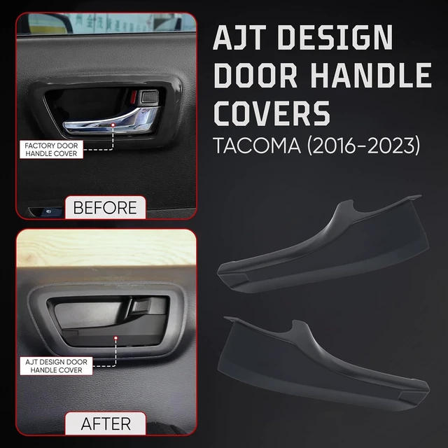 Alt view image 2 of 6 - Car Door Handle Cover Compatible with Toyota Tacoma (2016-2023)