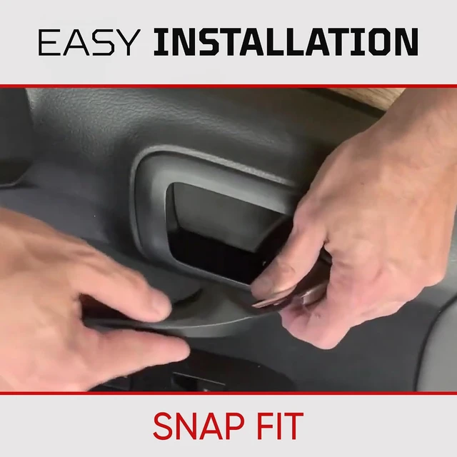 Alt view image 5 of 6 - Car Door Handle Cover Compatible with Toyota Tacoma (2016-2023)
