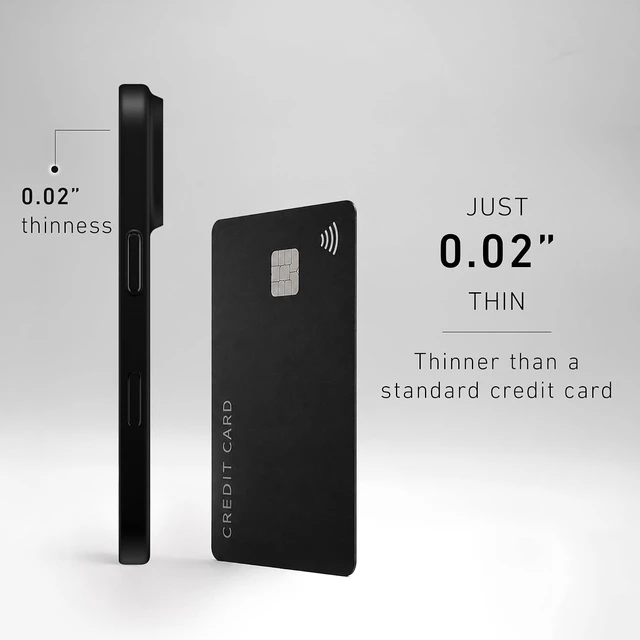 Alt view image 3 of 7 - Super Thin 2.0 Case for iPhone 18 Pro (Blackout)