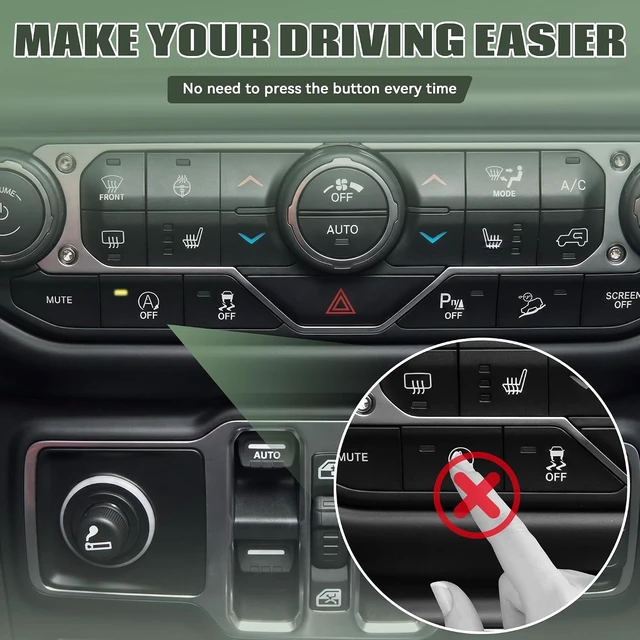 Alt view image 2 of 7 - Auto Start Stop Eliminator for Jeep Wrangler JL JLU Gladiator JT