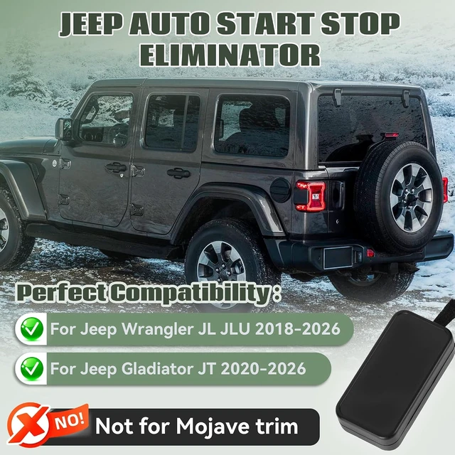 Alt view image 5 of 7 - Auto Start Stop Eliminator for Jeep Wrangler JL JLU Gladiator JT
